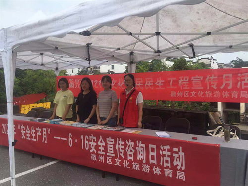 徽州區(qū)文旅體局開展安全宣傳咨詢?nèi)栈顒?dòng)，助力文明旅游與旅游咨詢服務(wù)提升
